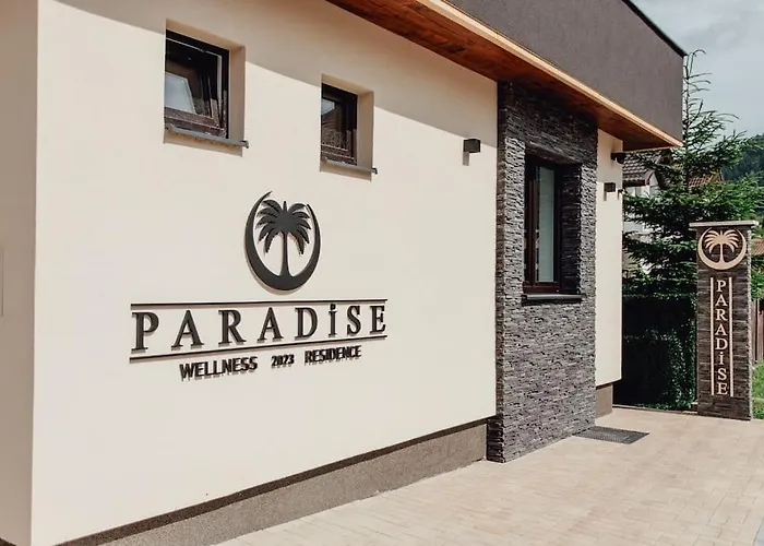 ヴィラ Paradise Wellness - Sauna&spa Terchová